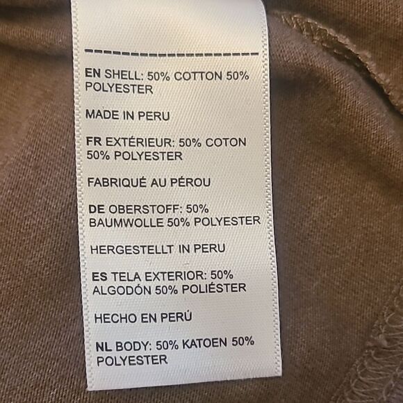 Untuckit Aston Heather Brown Long-Sleeve T-Shirt Size XXL - Picture 9 of 9